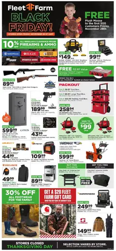 Preview of Mills Fleet Farm weekly ads valid from 26.11.2025
