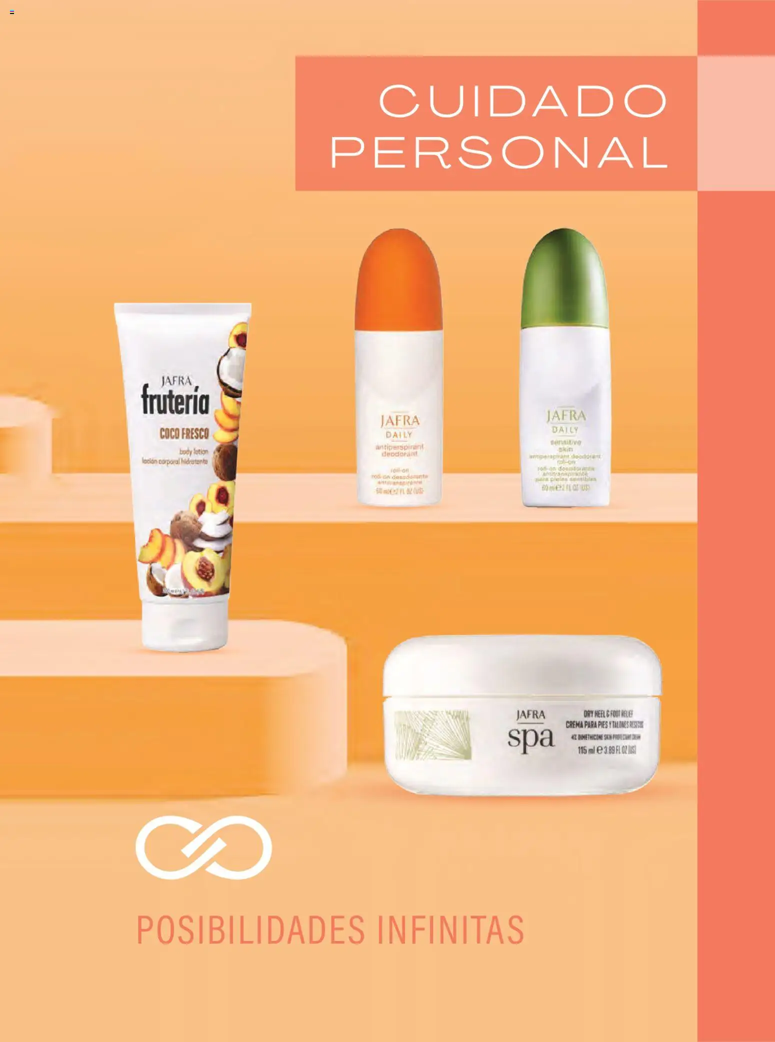 Nuevas ofertas de JAFRA válidas en toda la República Mexicana desde el 01.02.2026. ¡Encuentra las mejores ofertas en JAFRA catálogo Organizador de Ventas! | Página: 41 | Productos: Crema, Loción, Body