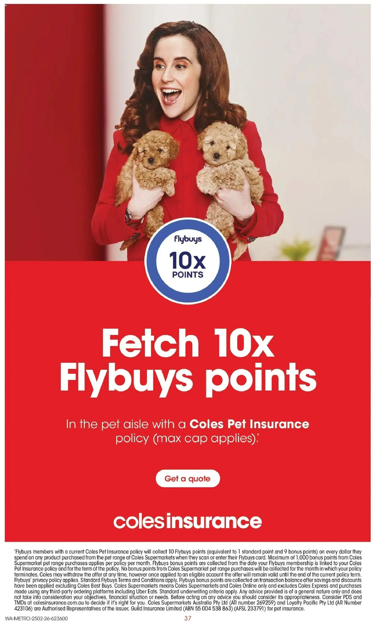 Coles catalogue - valid from 25.02.2026 | Page: 37 | Products: Platforms, Date, Cap