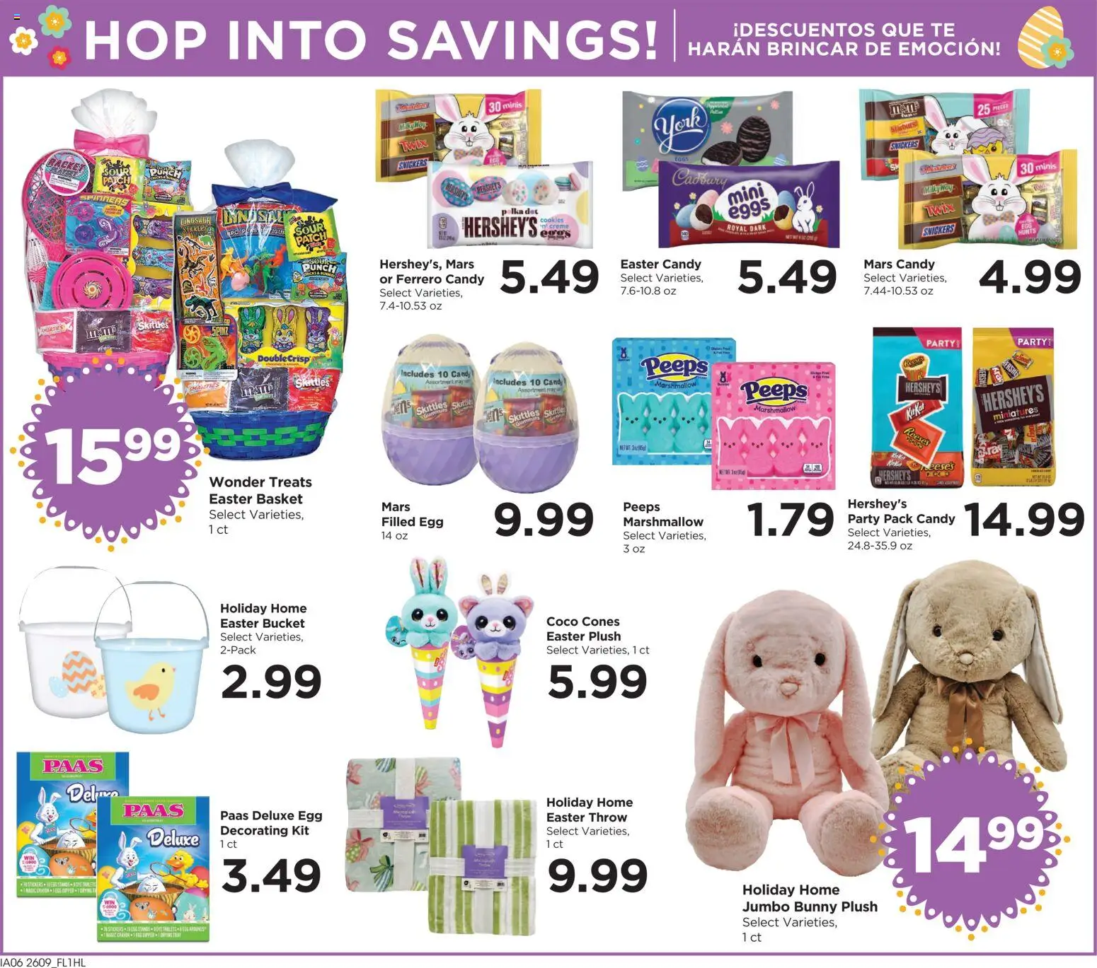 Food 4 Less Weekly Ad - valid from 01.04.2026 | Page: 9 | Products: Stickers, Basket, Eggs, Cookies