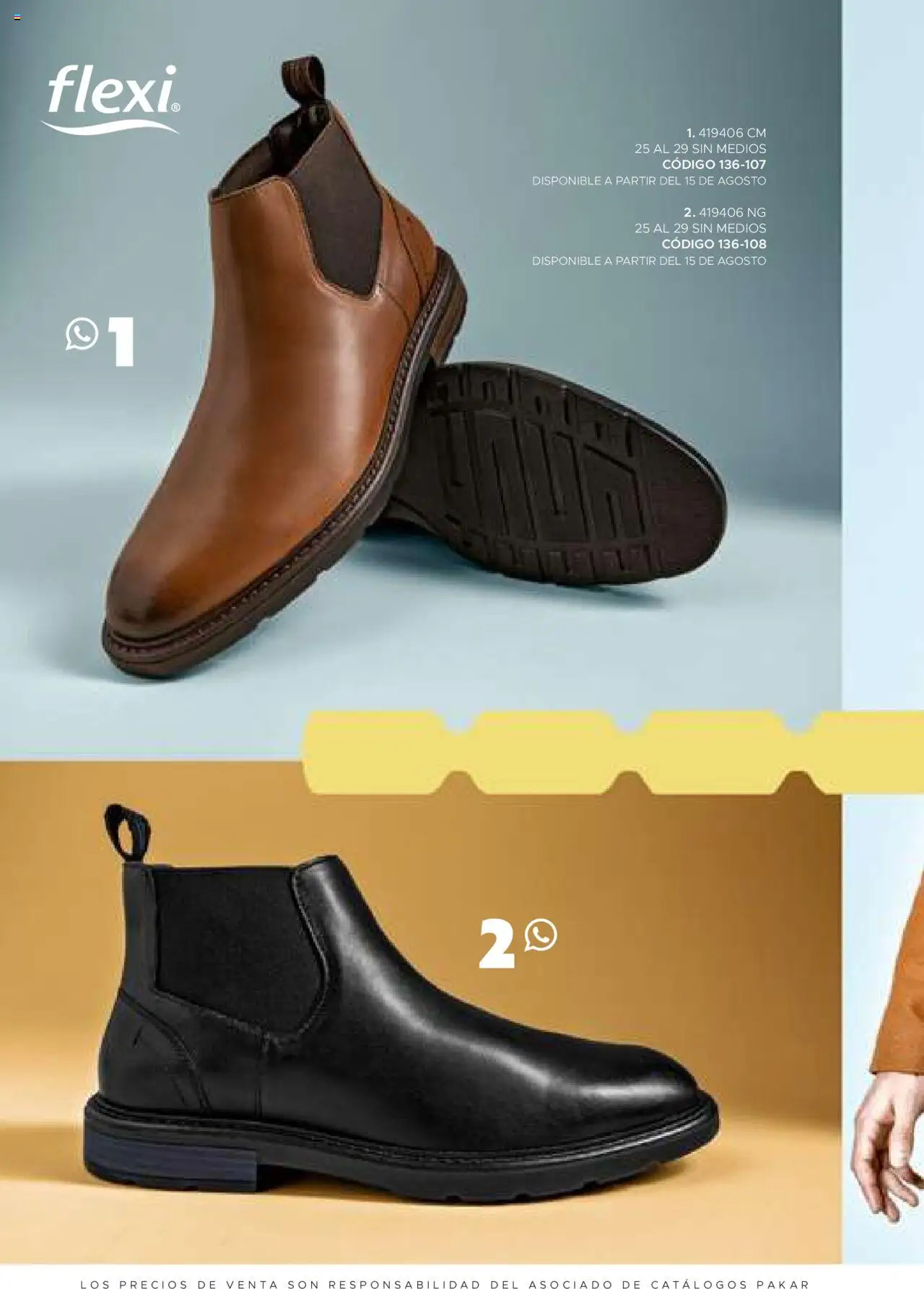 Nuevas ofertas de SC Pakar válidas en toda la República Mexicana desde el 24.07.2025. ¡Encuentra las mejores ofertas en SC Pakar - Catálogo Hombre otoño / invierno! | Página: 192