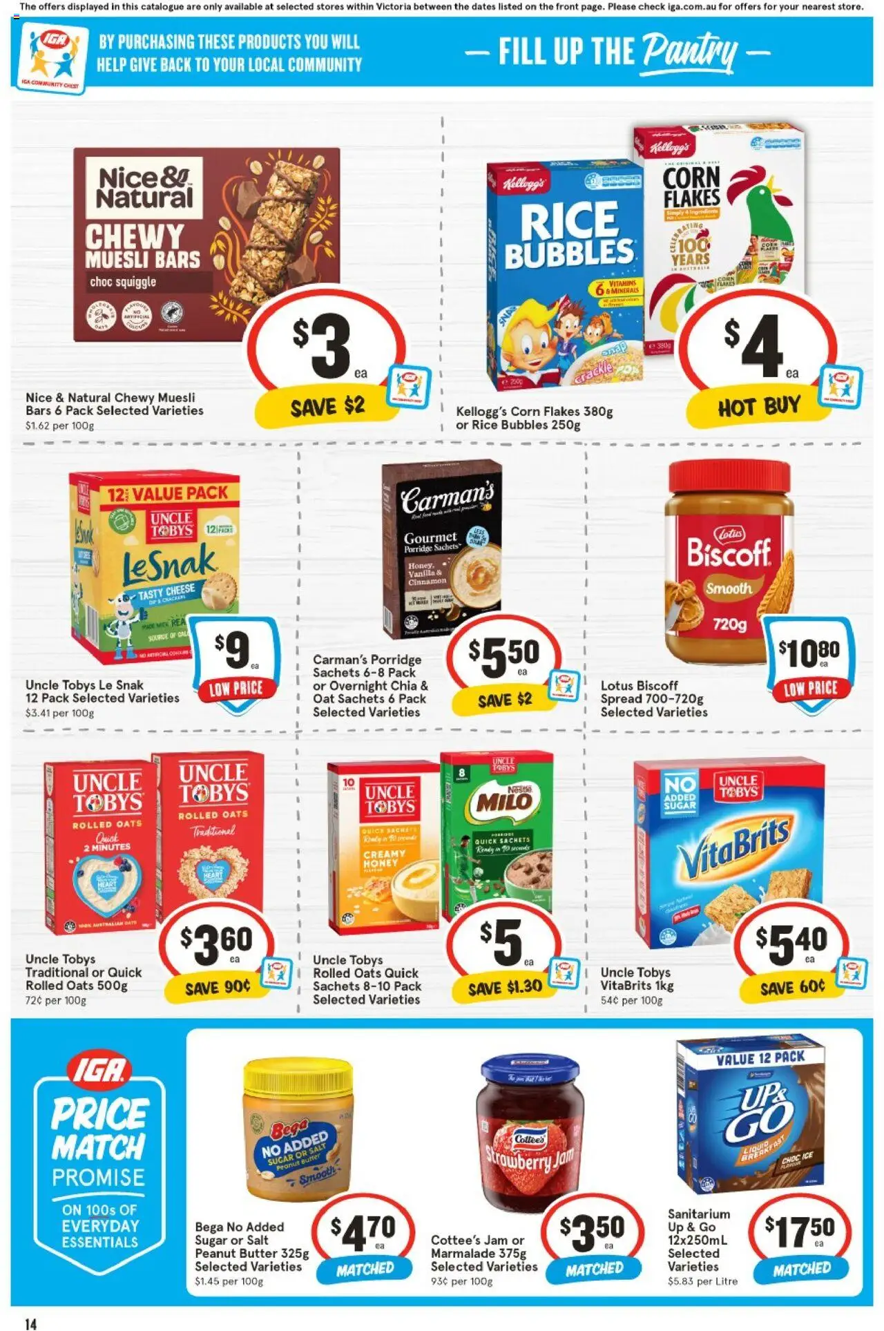 IGA catalogue - valid from 13.08.2025 | Page: 13 | Products: Energy drink, Pepsi, Water, Lemon