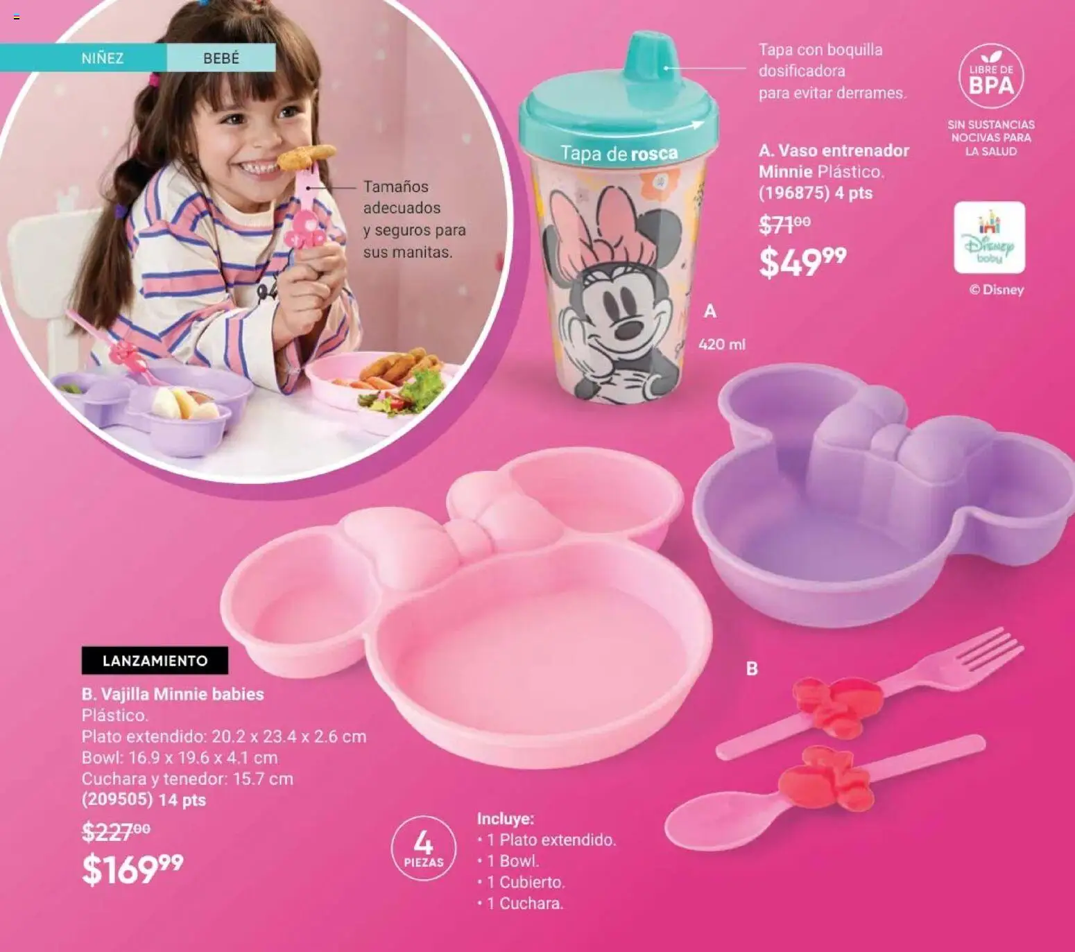 Nuevas ofertas de AVON válidas en toda la República Mexicana desde el 28.11.2025. ¡Encuentra las mejores ofertas en AVON Casa & Estilo 18 2025! | Página: 162 | Productos: Cuchara, Tenedor, Bowl