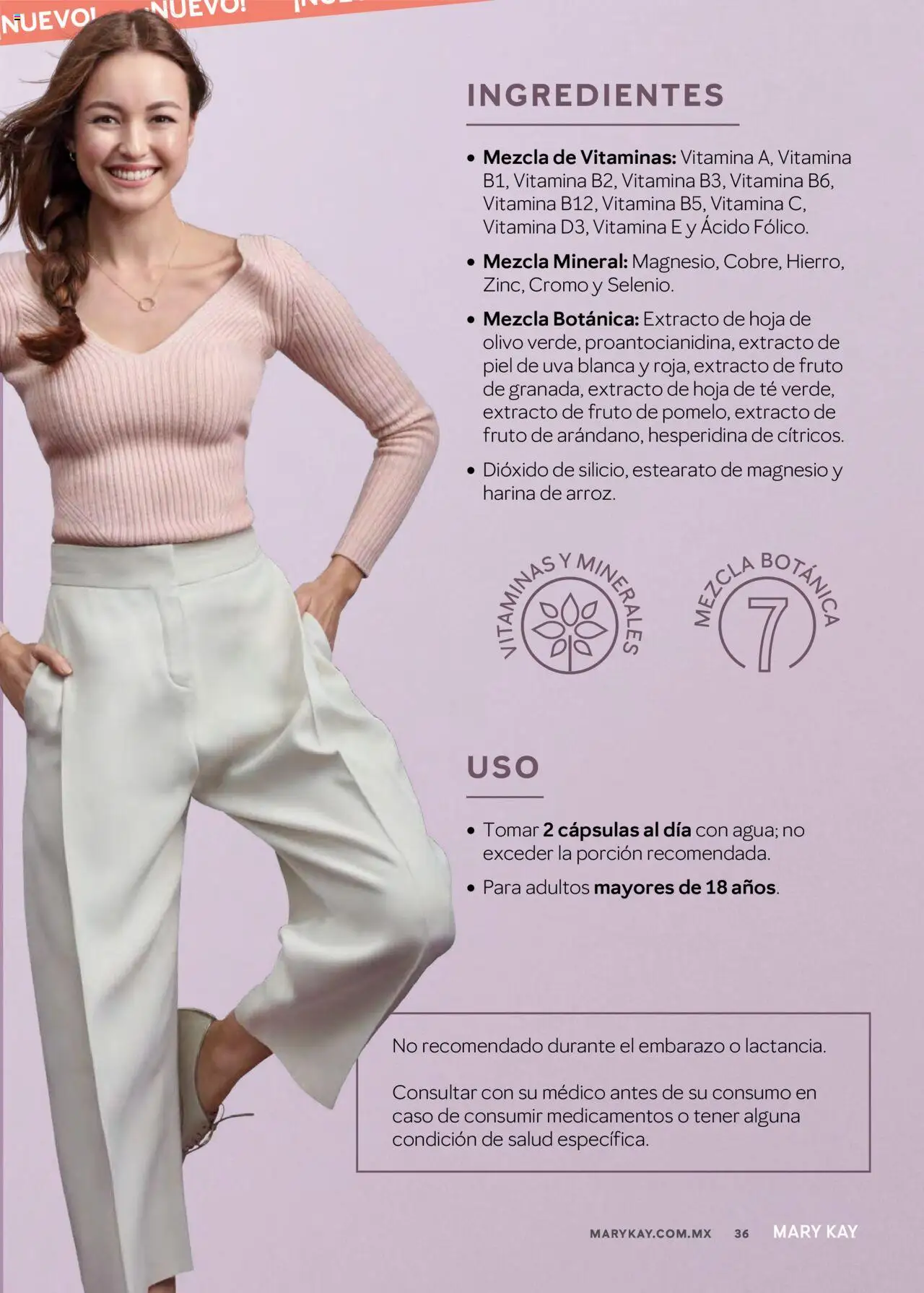 Nuevas ofertas de Mary Kay válidas en toda la República Mexicana desde el 01.07.2025. ¡Encuentra las mejores ofertas en Mary Kay catálogo! | Página: 36 | Productos: Harina, Uva, Vitaminas, Té