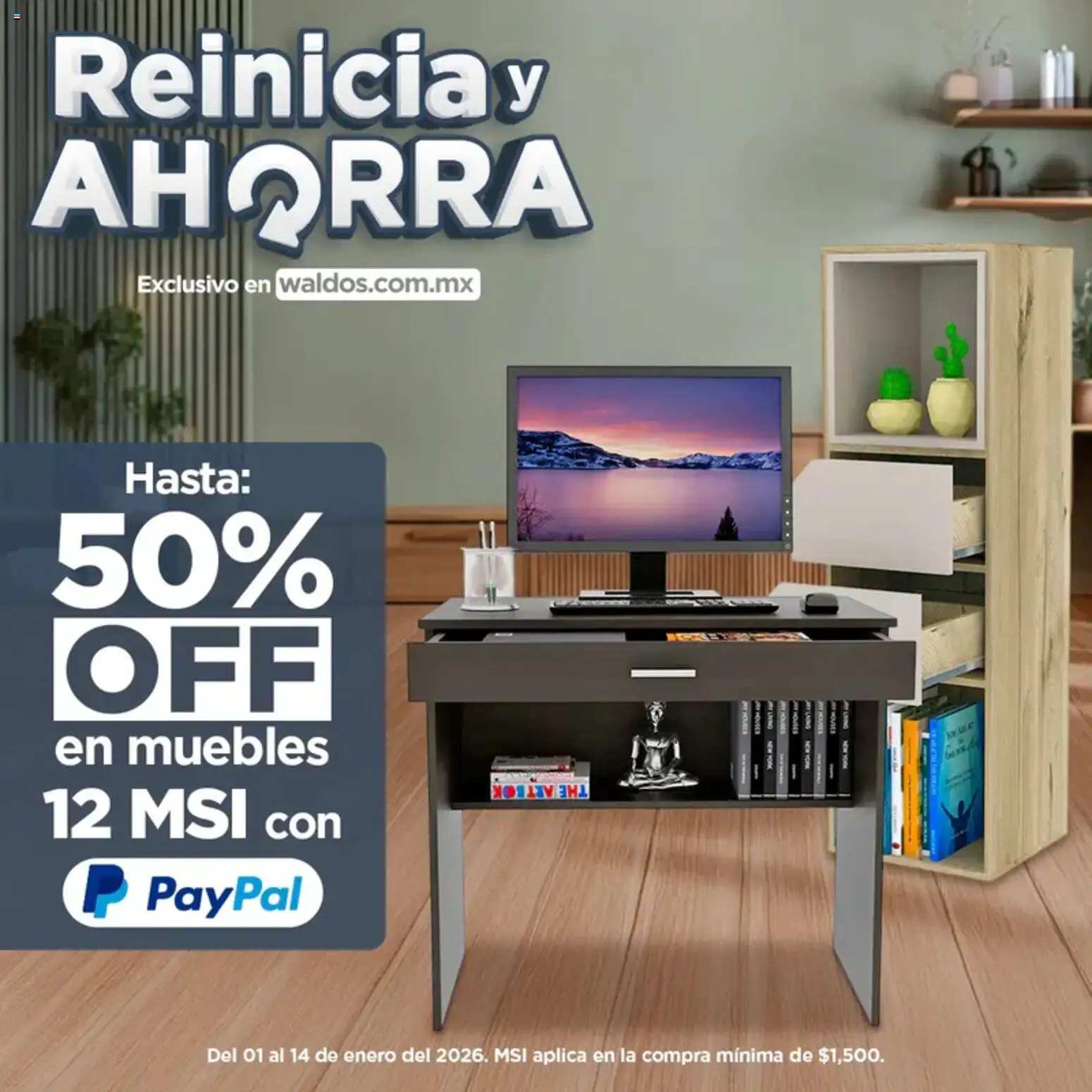 Nuevas ofertas de Waldo's válidas en toda la República Mexicana desde el 01.01.2026. ¡Encuentra las mejores ofertas en Waldo's catálogo! | Página: 10