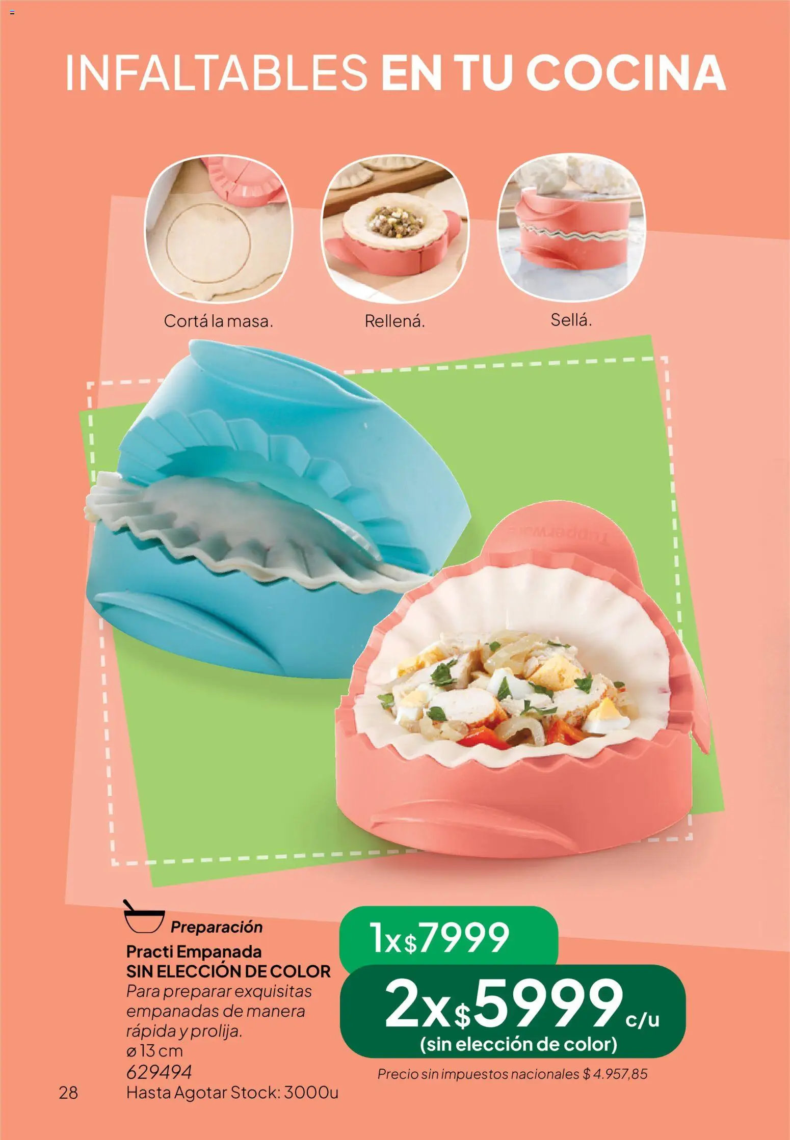 Tupperware Folleto │ válido desde el 28.04.2026 | Página: 29 | Productos: Cocina