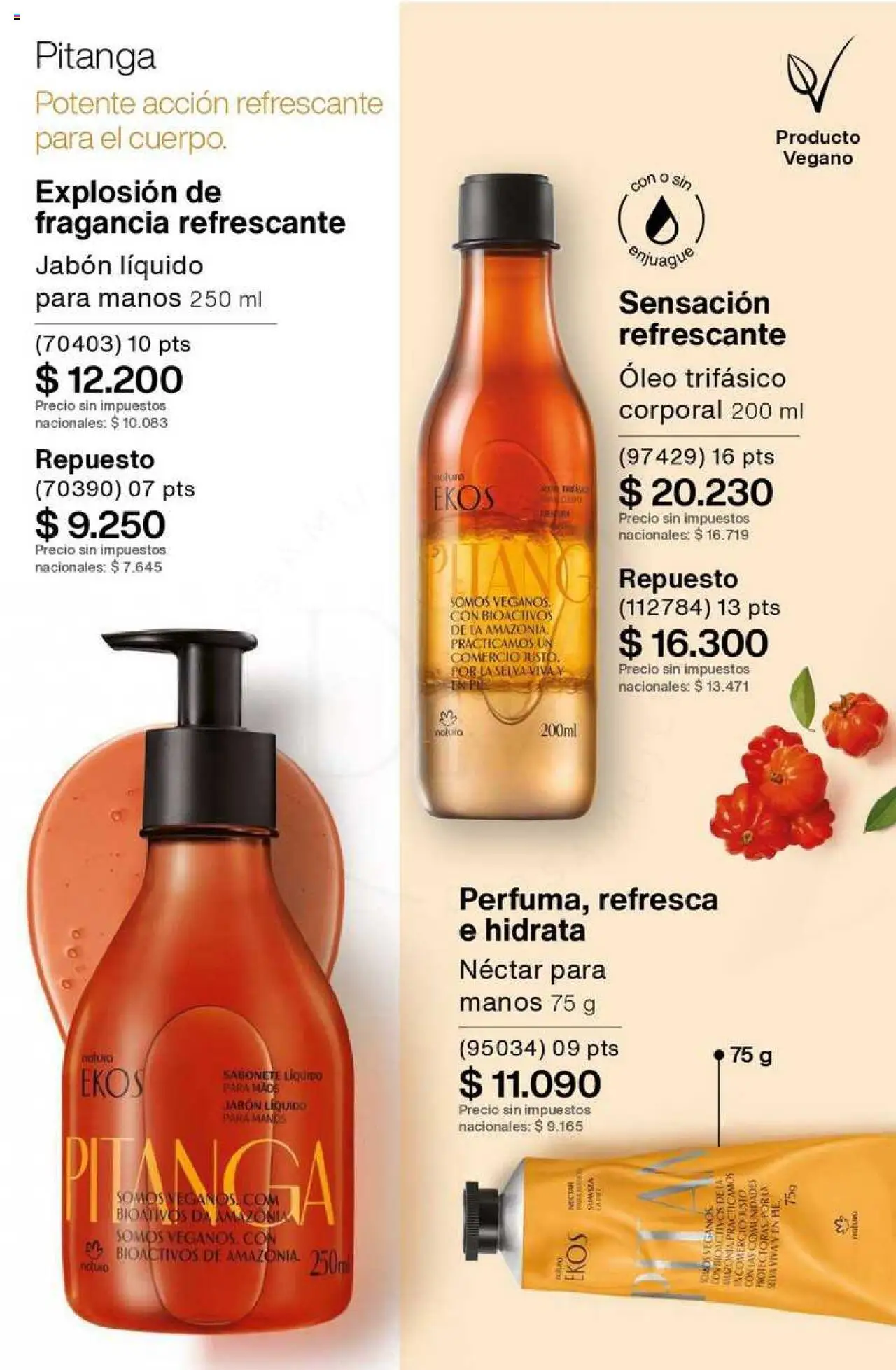 Catálogo Natura Ciclo 8 │ válido desde el 03.06.2025 | Página: 175 | Productos: Fragancia, Jabón líquido, Jabón