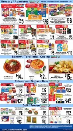 Preview of Rancho Markets weekly ads valid from 23.12.2025 | Page: 2