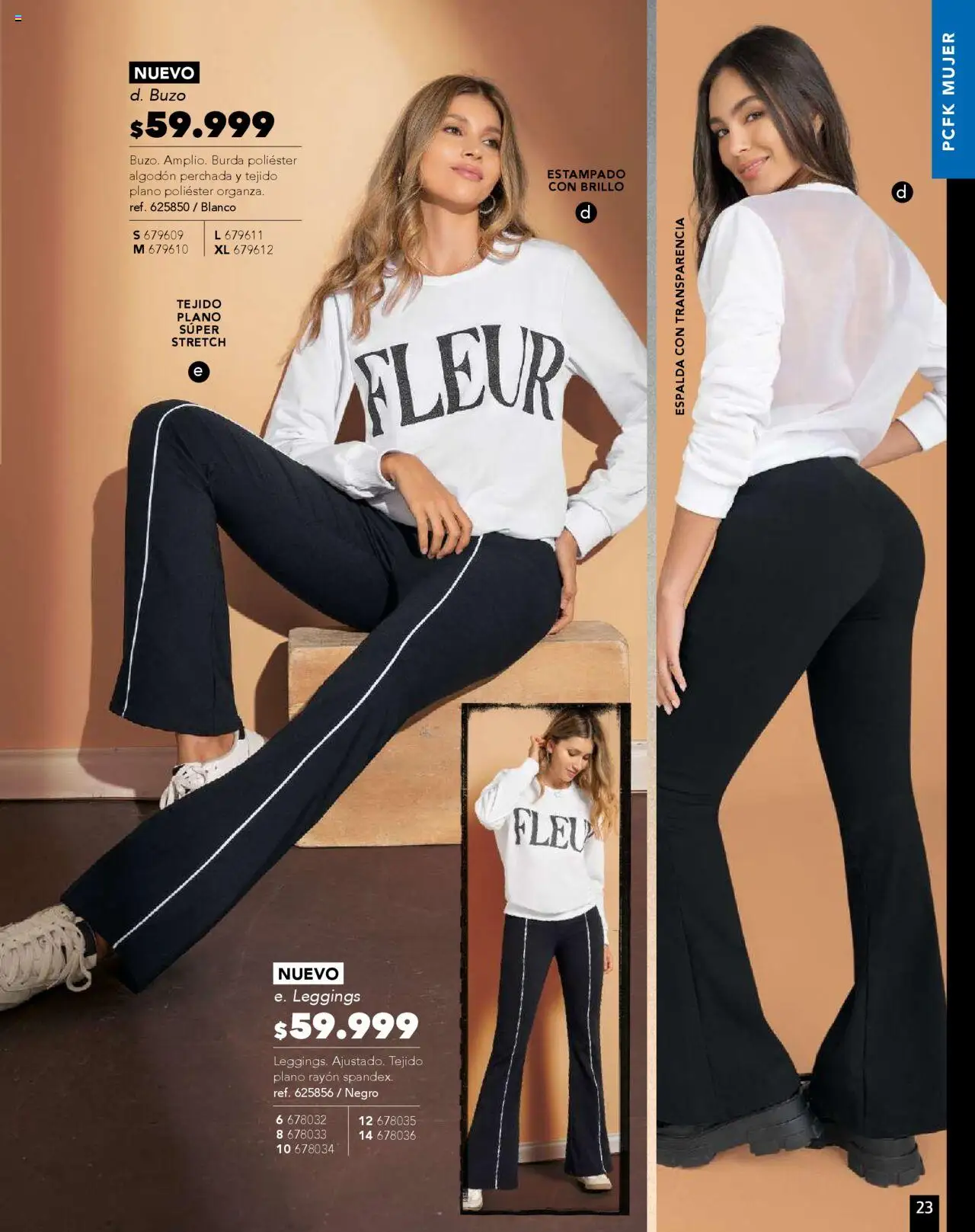 Pacifika revista - valida desde el 01.08.2025 | Página: 28 | Productos: Algodón, Brillo, Buzo