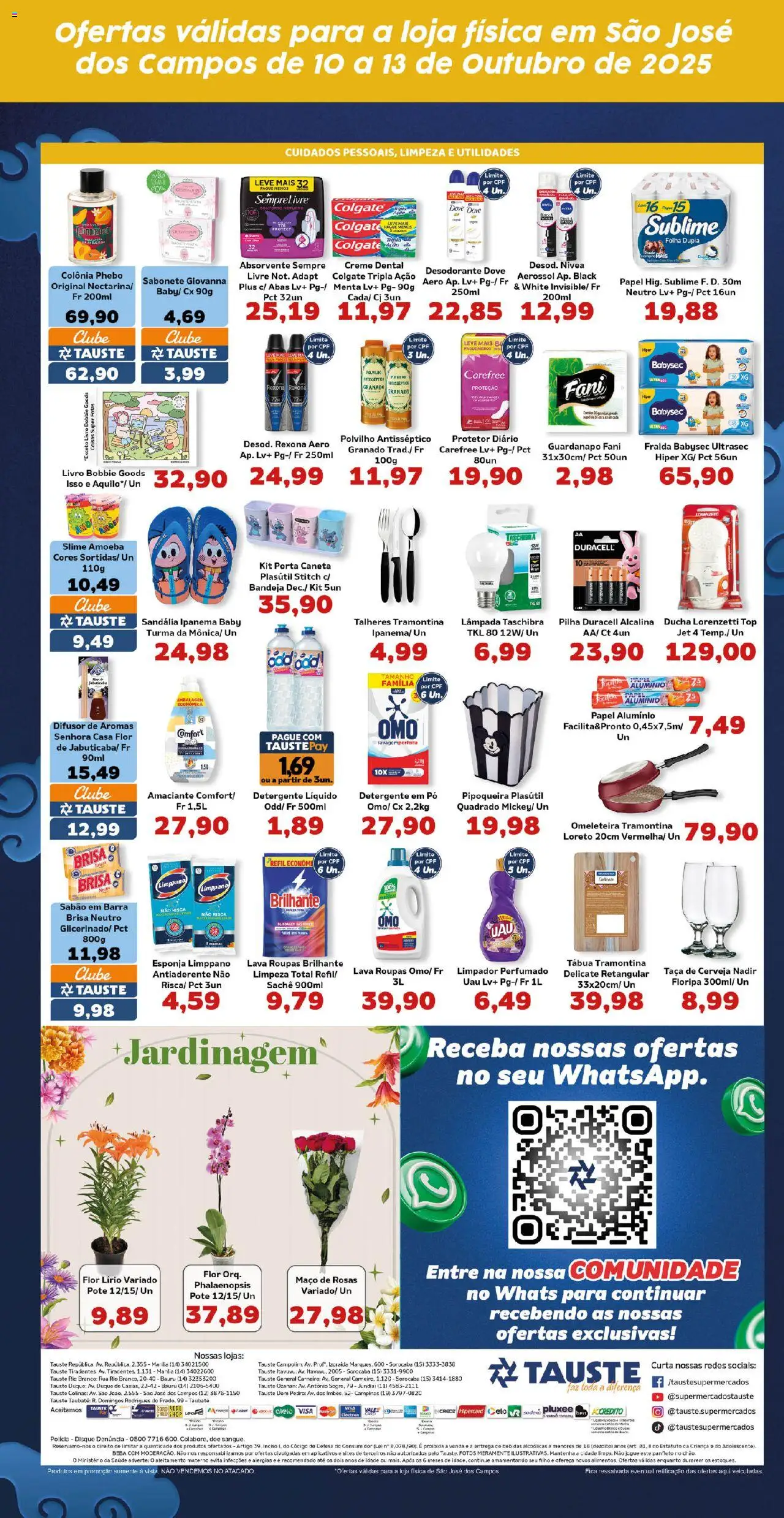 Tauste Folheto - válido de 10.10.2025 | Página: 5 | Produtos: Livro, Cerveja, Bandeja, Guardanapo