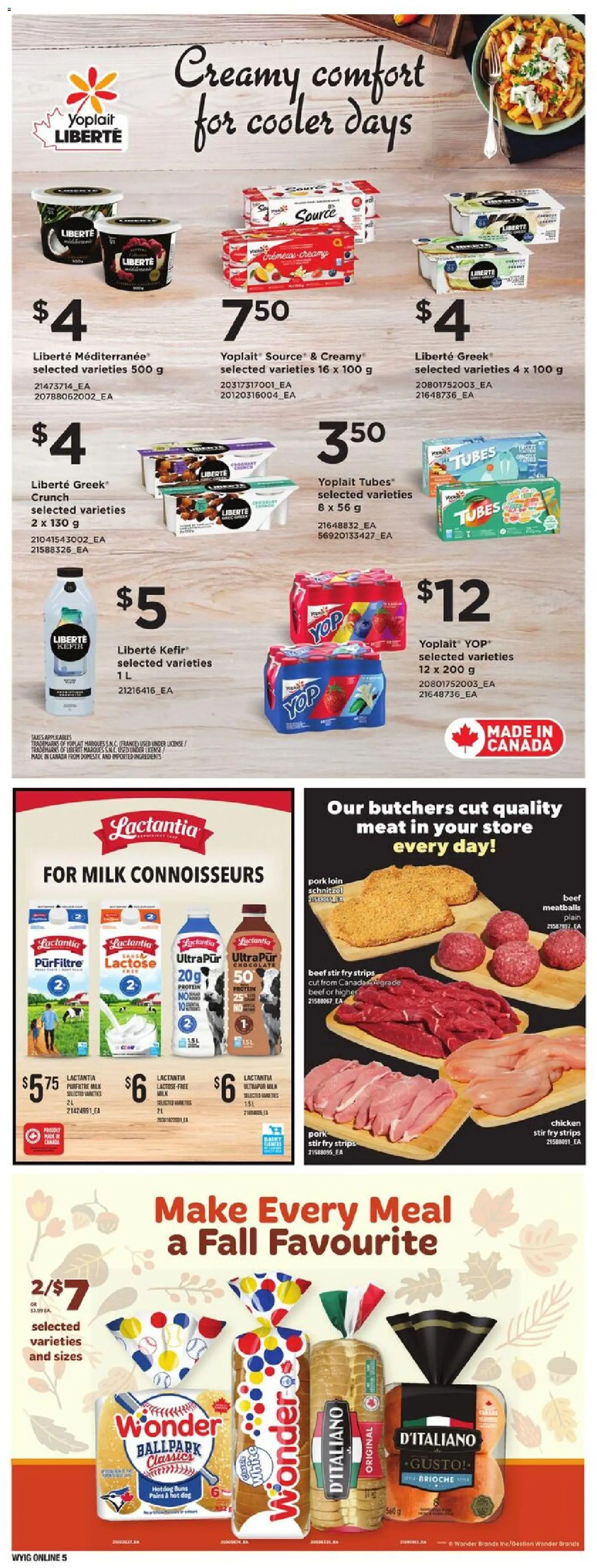 Loblaws flyer valid from 20.11.2025 | Page: 18 | Products: Beef, Chocolate, Chicken, Pork