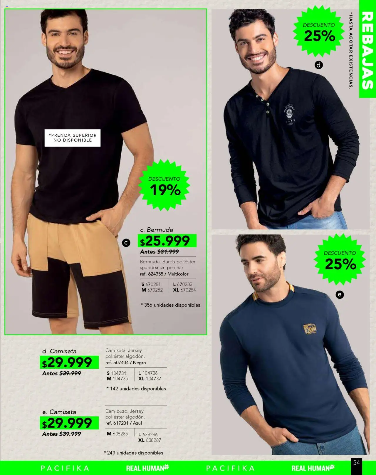 Pacifika revista - valida desde el 01.08.2025 | Página: 250 | Productos: Bermuda, Camiseta
