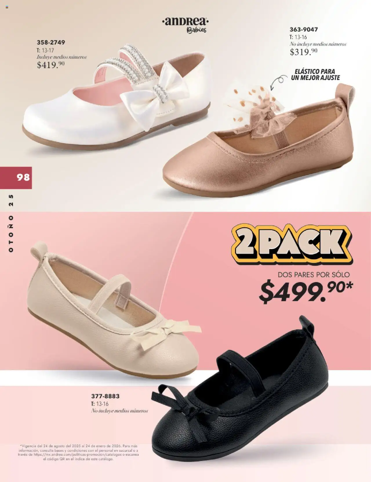 Nuevas ofertas de Andrea válidas en toda la República Mexicana desde el 24.08.2025. ¡Encuentra las mejores ofertas en Andrea - Catálogo Infantil Baby! | Página: 10