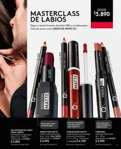 Catálogo Ésika Campaña 15 │ válido desde el 15.09.2025 | Página: 7 | Productos: Pimienta, Mate, Delineador, Labial