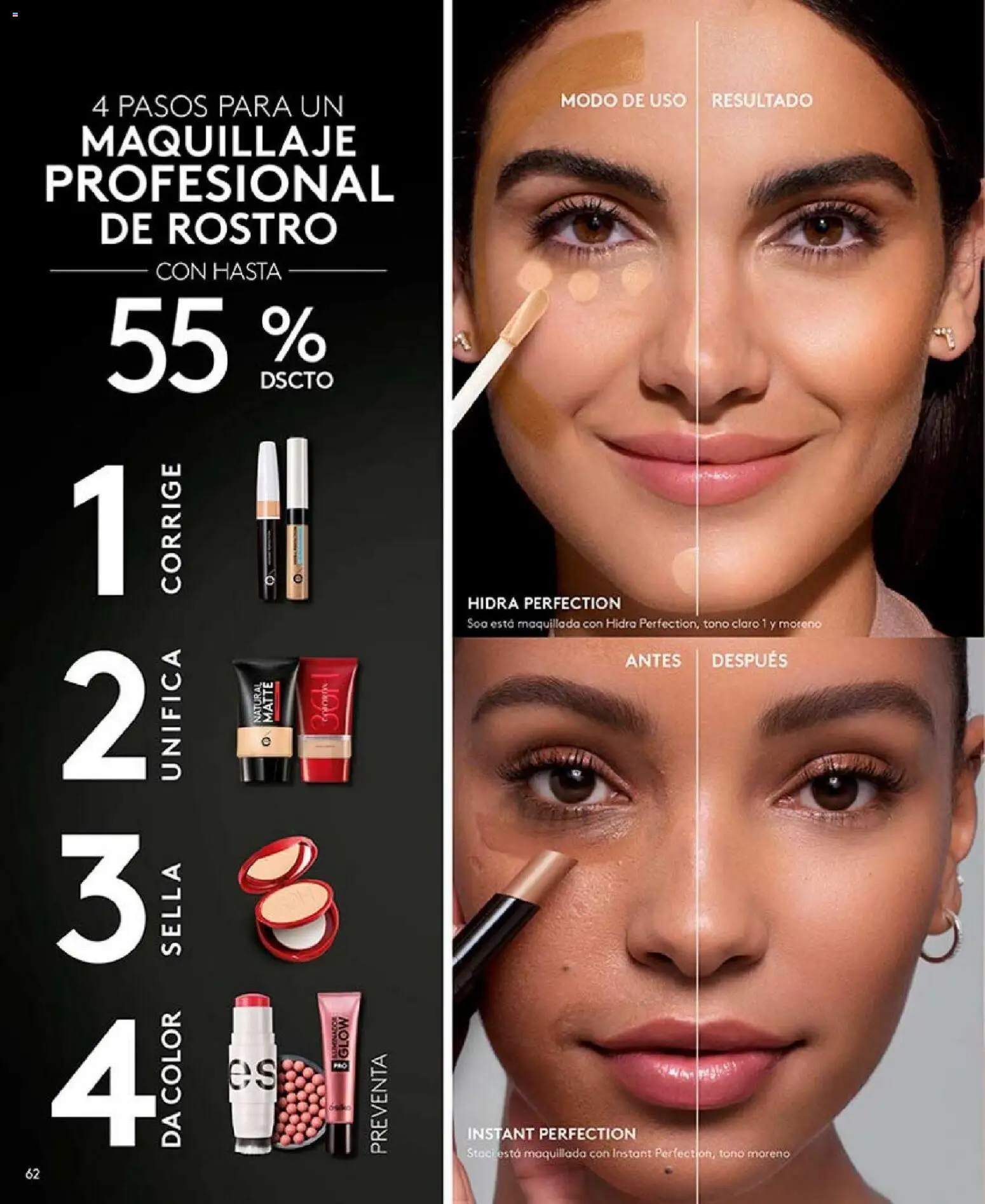 Catálogo Ésika válido desde 04.04.2026 | Página: 62 | Productos: Maquillaje