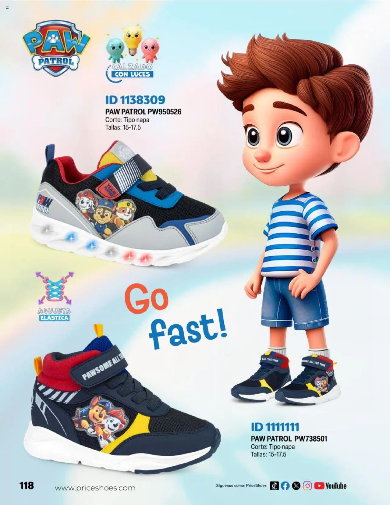 Nuevas ofertas de Price Shoes válidas en toda la República Mexicana desde el 23.04.2025. ¡Encuentra las mejores ofertas en Price Shoes catálogo Kids! | Página: 118