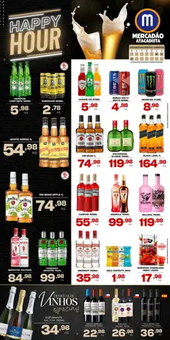Mercadão Atacadista - Ofertas Happy Hour - Pré-Visualização do folheto da loja Mercadão Atacadista, válido de 30.01.2026