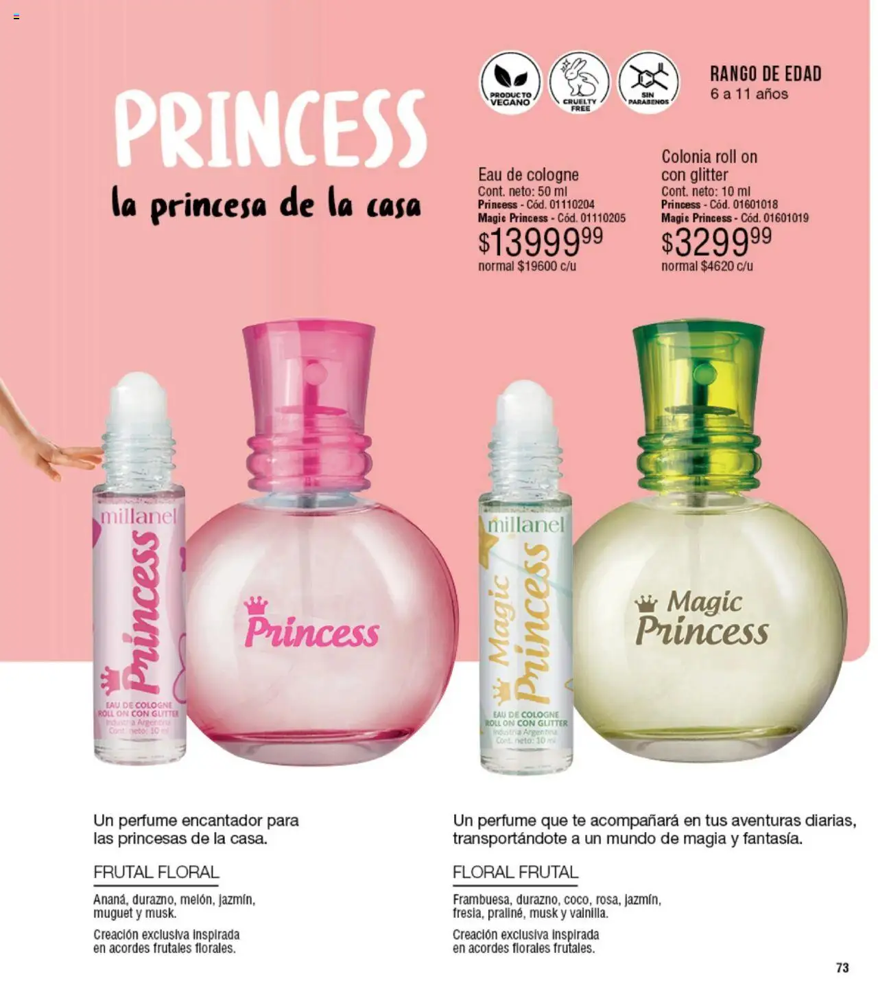 Millanel catálogo │ válido desde el 18.08.2025 | Página: 73 | Productos: Perfume, Glitter, Té