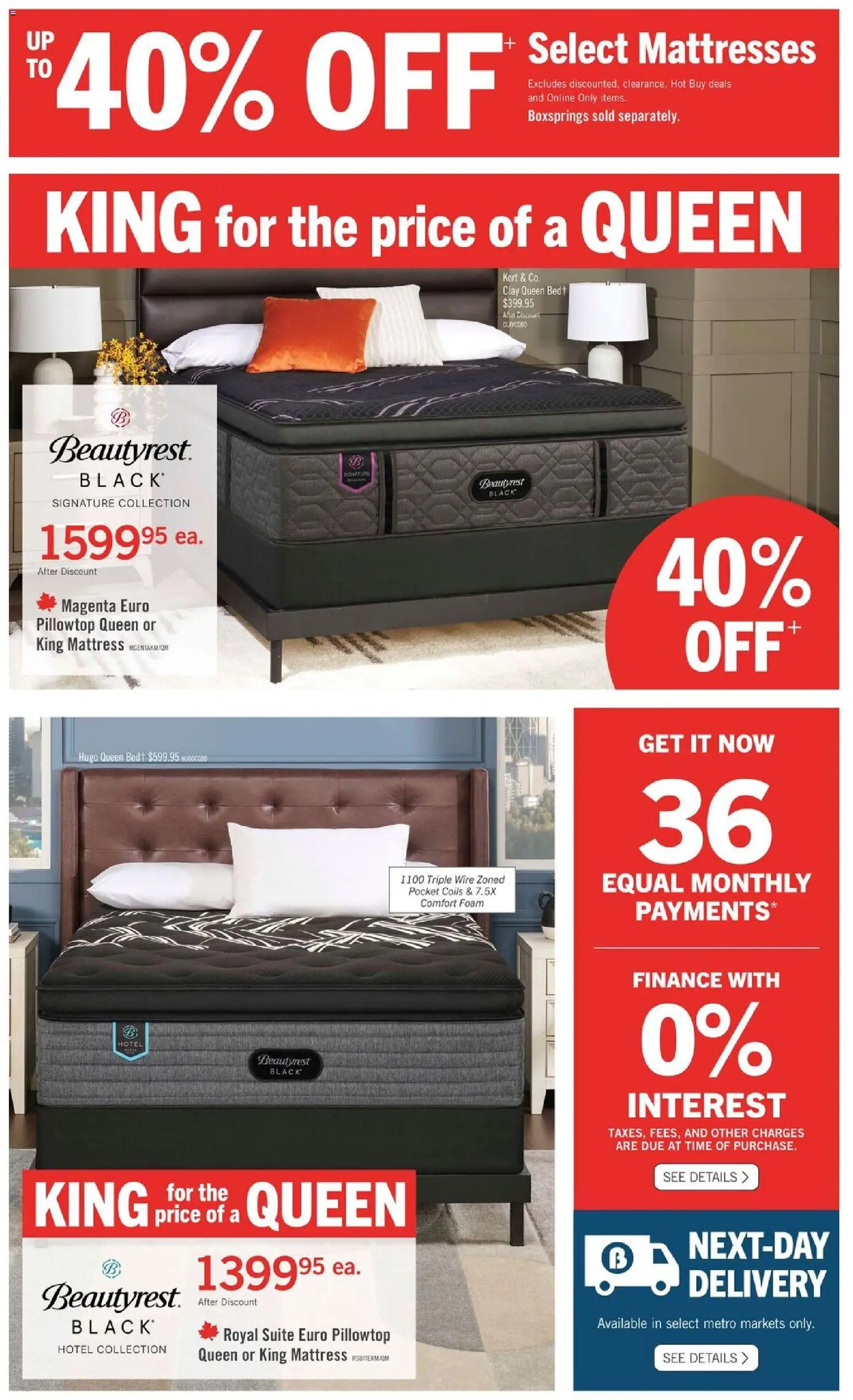 The Brick flyer valid from 29.01.2026 | Page: 4 | Products: Mattress