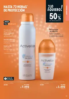 Oriflame catálogo válido desde el 07.03.2026 | Página: 117 | Productos: Desodorante, Antitranspirante, Ropa