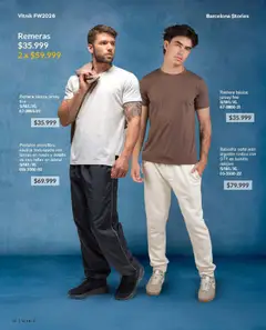 Vista previa Vitnik - Hombre válido desde el 24.02.2026 | Página: 26 | Productos: Remera, Algodón, Jean, Babucha