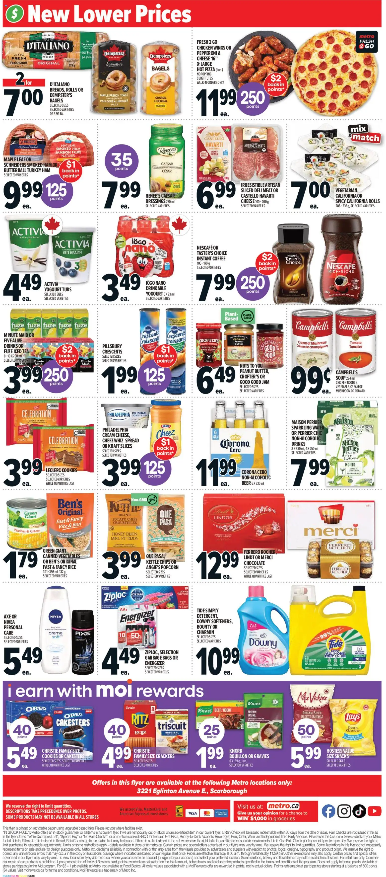 Metro flyer valid from 11.12.2025 | Page: 5 | Products: Cookies, Shelf, Coffee, Chicken