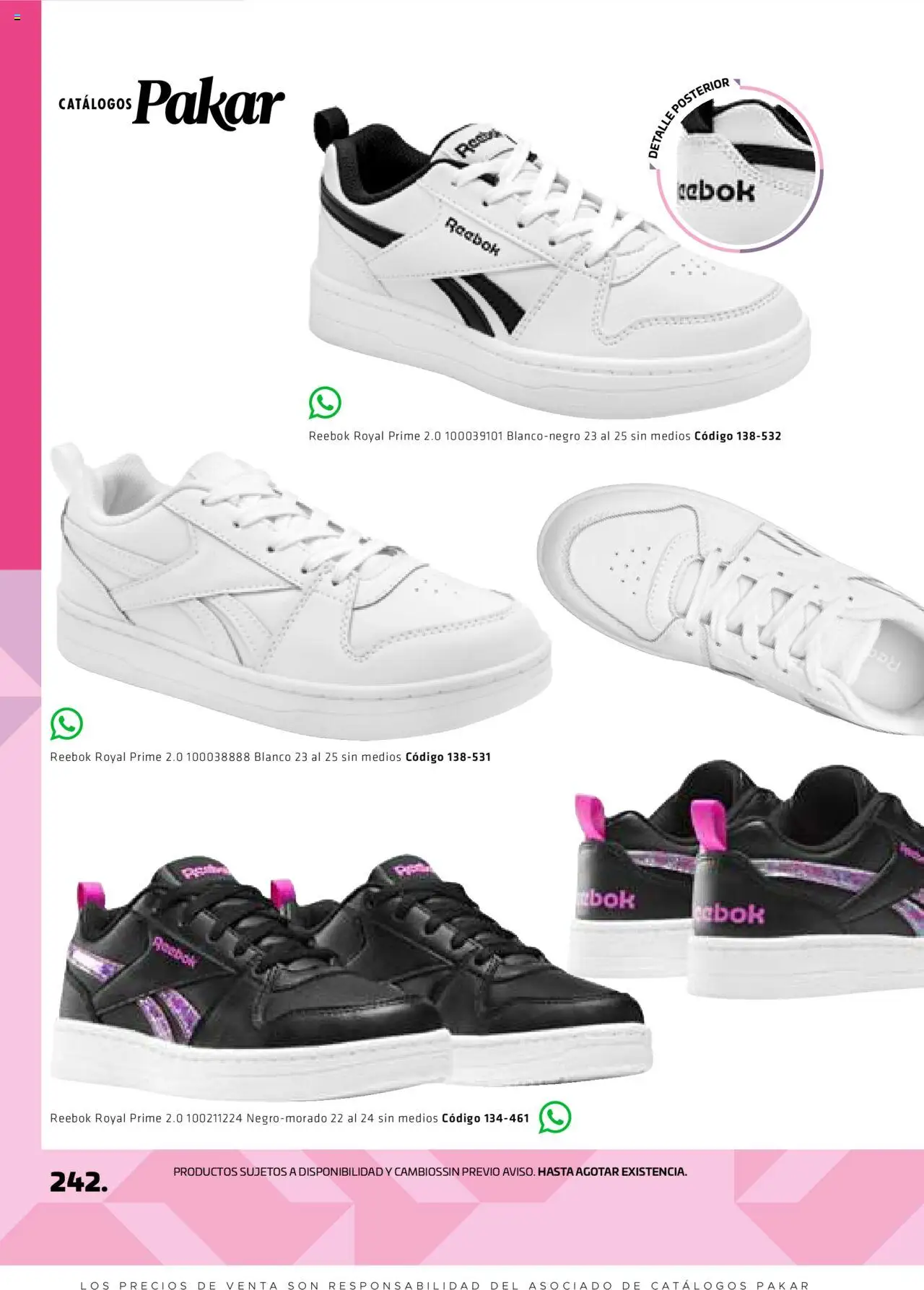 Nuevas ofertas de SC Pakar válidas en toda la República Mexicana desde el 29.08.2025. ¡Encuentra las mejores ofertas en SC Pakar - Catálogo Otoño Women! | Página: 242