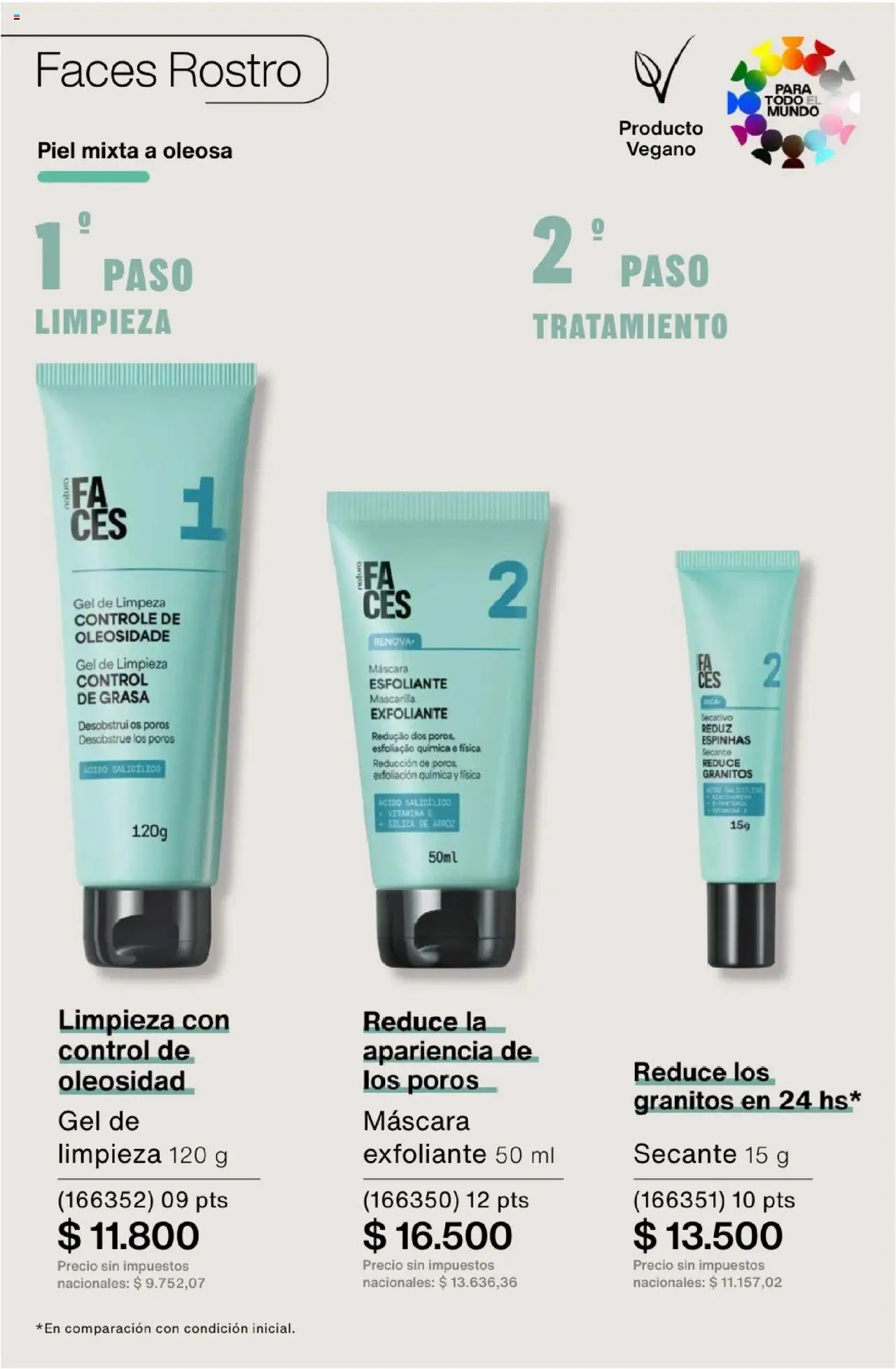 Natura - Catálogo Ciclo 15 │ válido desde el 01.10.2025 | Página: 164 | Productos: Mascarilla, Máscara, Arroz