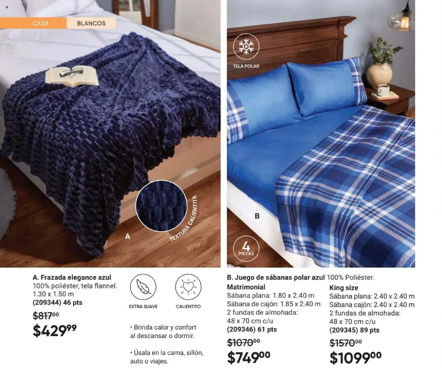 Nuevas ofertas de AVON válidas en toda la República Mexicana desde el 10.01.2026. ¡Encuentra las mejores ofertas en AVON Casa & Estilo 2 2026! | Página: 76 | Productos: Juego, Almohada, Sabanas