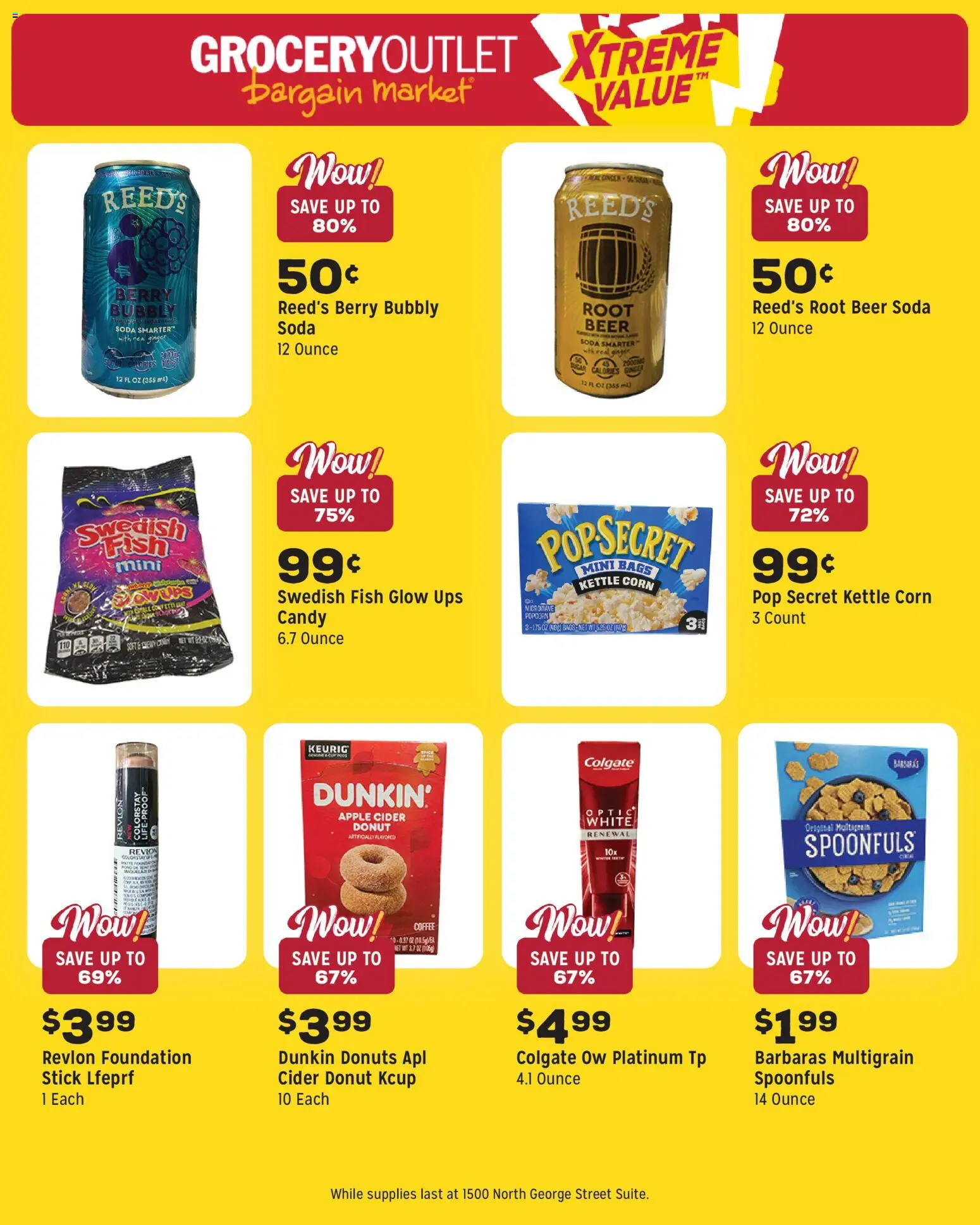 Grocery Outlet Weekly Ad - PA - valid from 04.03.2026 | Page: 10 | Products: Cider, Beer, Fish, Kettle