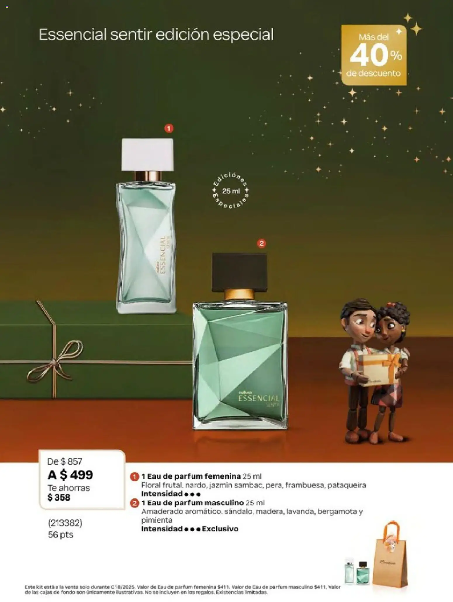 Nuevas ofertas de Natura válidas en toda la República Mexicana desde el 01.12.2025. ¡Encuentra las mejores ofertas en Natura campaña 18 2025! | Página: 13 | Productos: Pimienta, Té