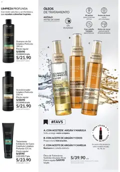Vista previa de folleto Avon catálogo - Campaña 6 de la Avon válido desde 01.04.2026 | Página: 176 | Productos: Exfoliante, Shampoo, Acondicionador, Aceite