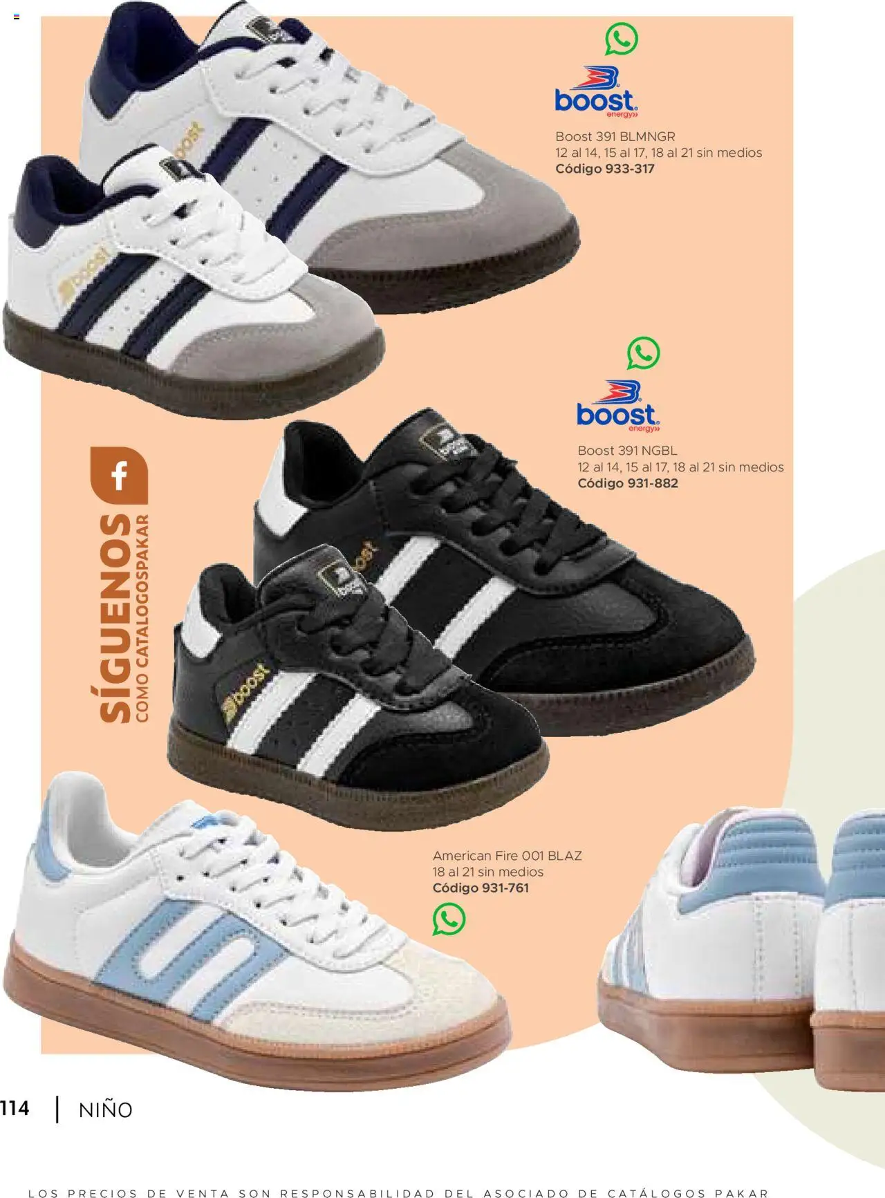 Nuevas ofertas de SC Pakar válidas en toda la República Mexicana desde el 24.07.2025. ¡Encuentra las mejores ofertas en SC Pakar - Catálogo Nino otoño / invierno! | Página: 114