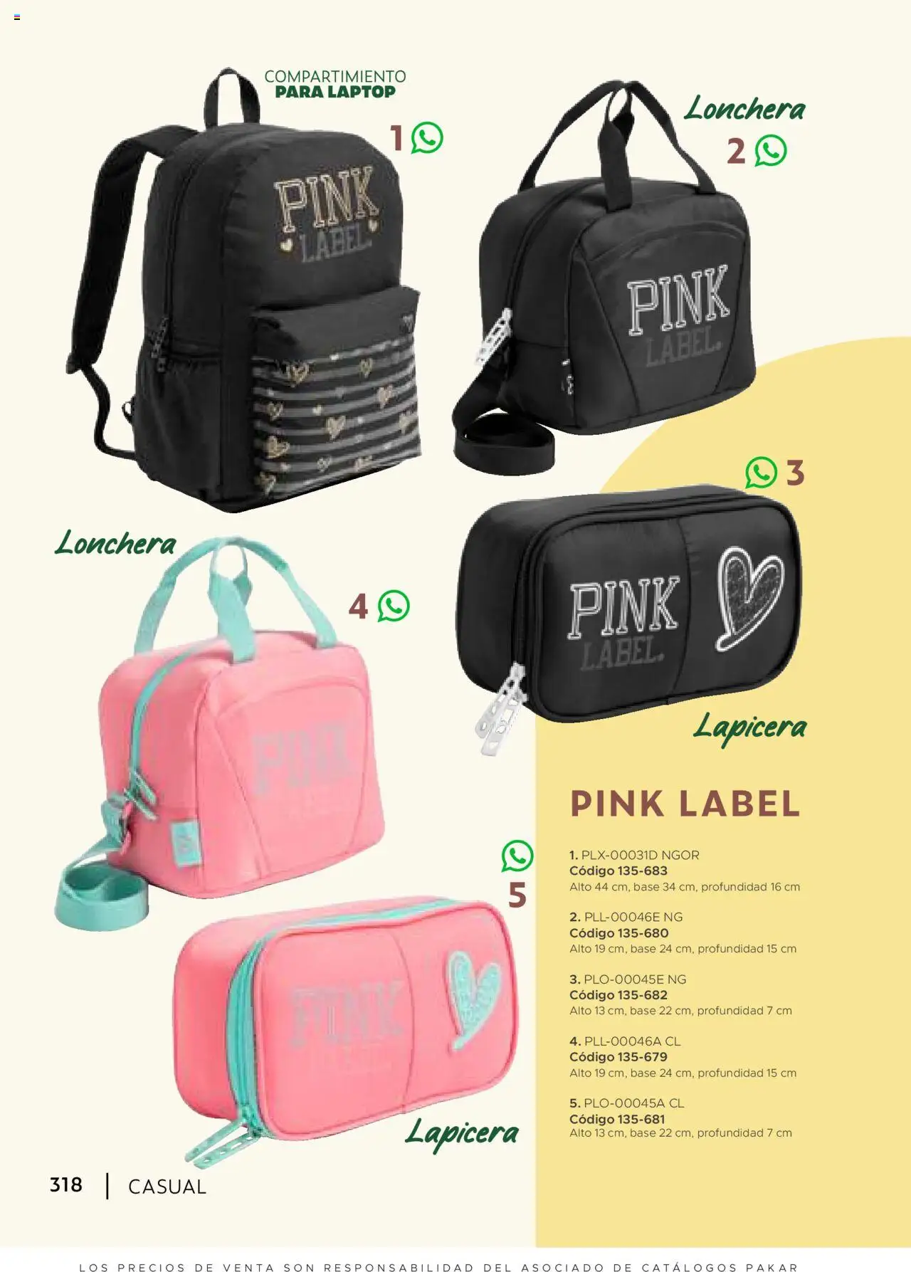 Nuevas ofertas de SC Pakar válidas en toda la República Mexicana desde el 24.07.2025. ¡Encuentra las mejores ofertas en SC Pakar - Catálogo Casual otoño / invierno! | Página: 318