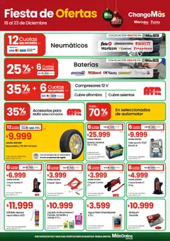 Vista previa Changomas ofertas válido desde el 18.12.2025 | Página: 21 | Productos: Neumáticos, Batería, Alfombra, Agua