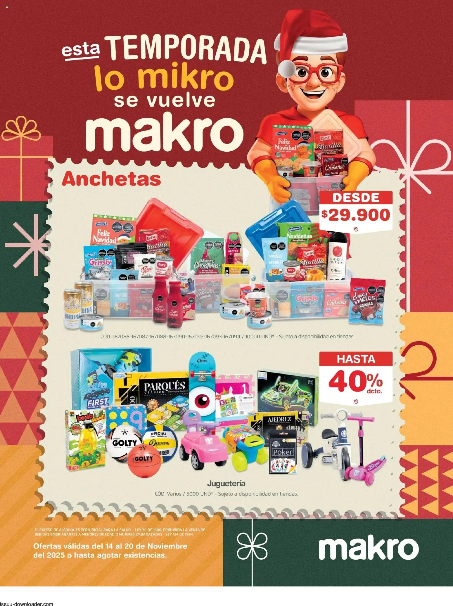 Makro revista - valida desde el 14.11.2025 | Página: 1 | Productos: Peso, Tintura