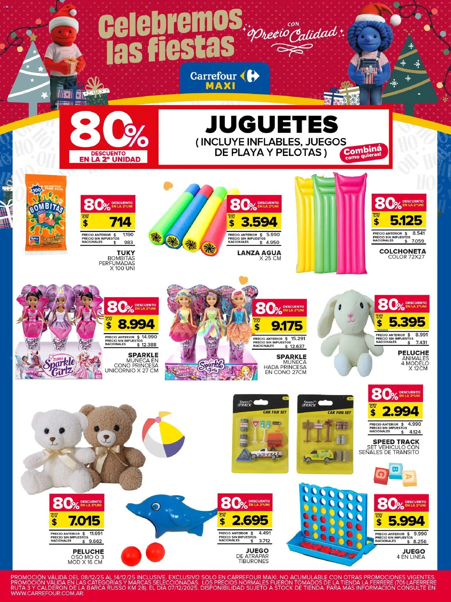 Carrefour Maxi catálogo │ válido desde el 08.12.2025 | Página: 4 | Productos: Colchoneta, Agua
