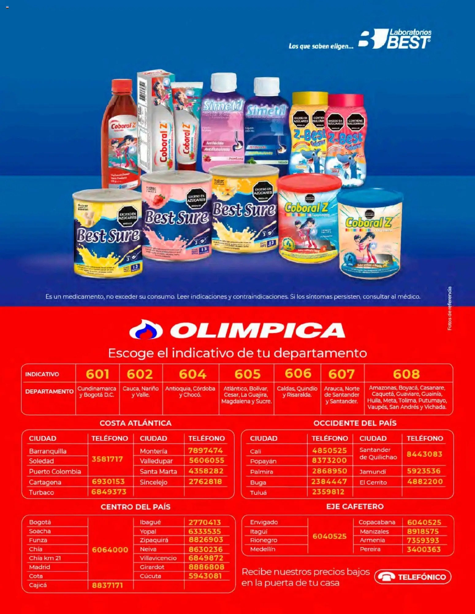 Olímpica revista - valida desde el 01.11.2025 | Página: 15 | Productos: Teléfono