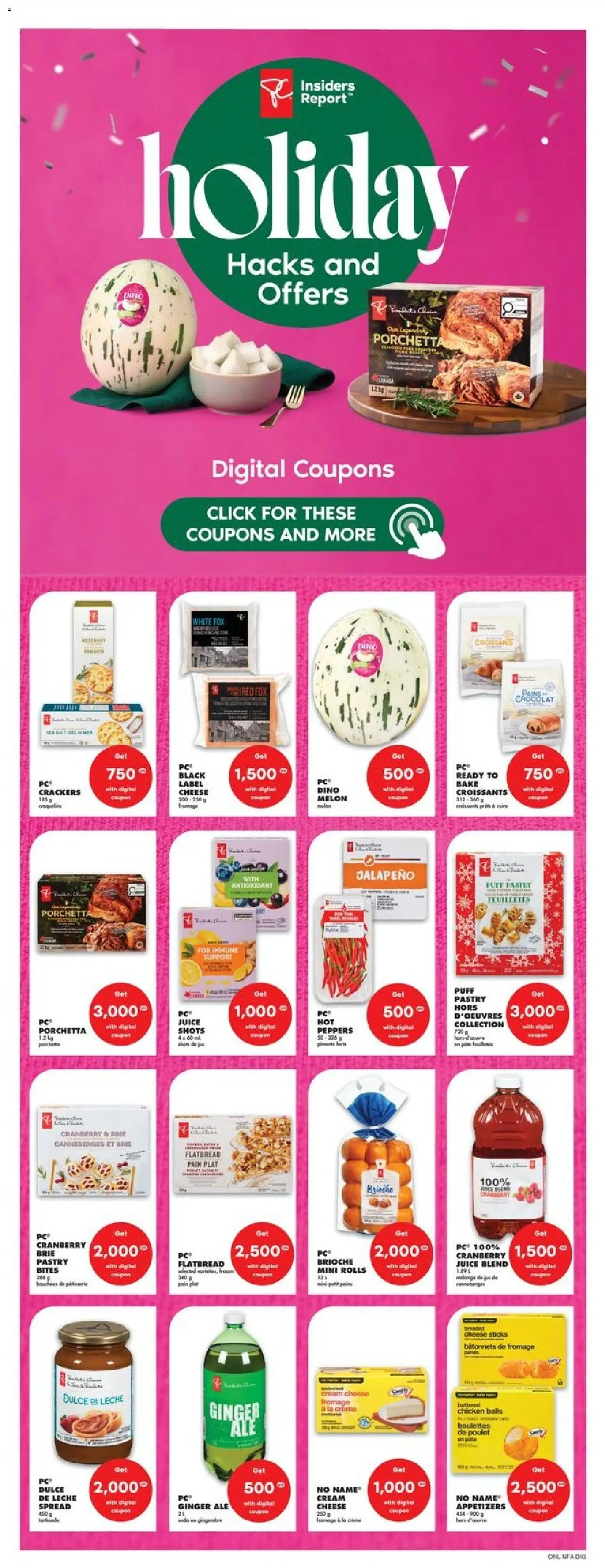 No Frills flyer valid from 18.12.2025 | Page: 6 | Products: Cream, PC, Juice, Pork