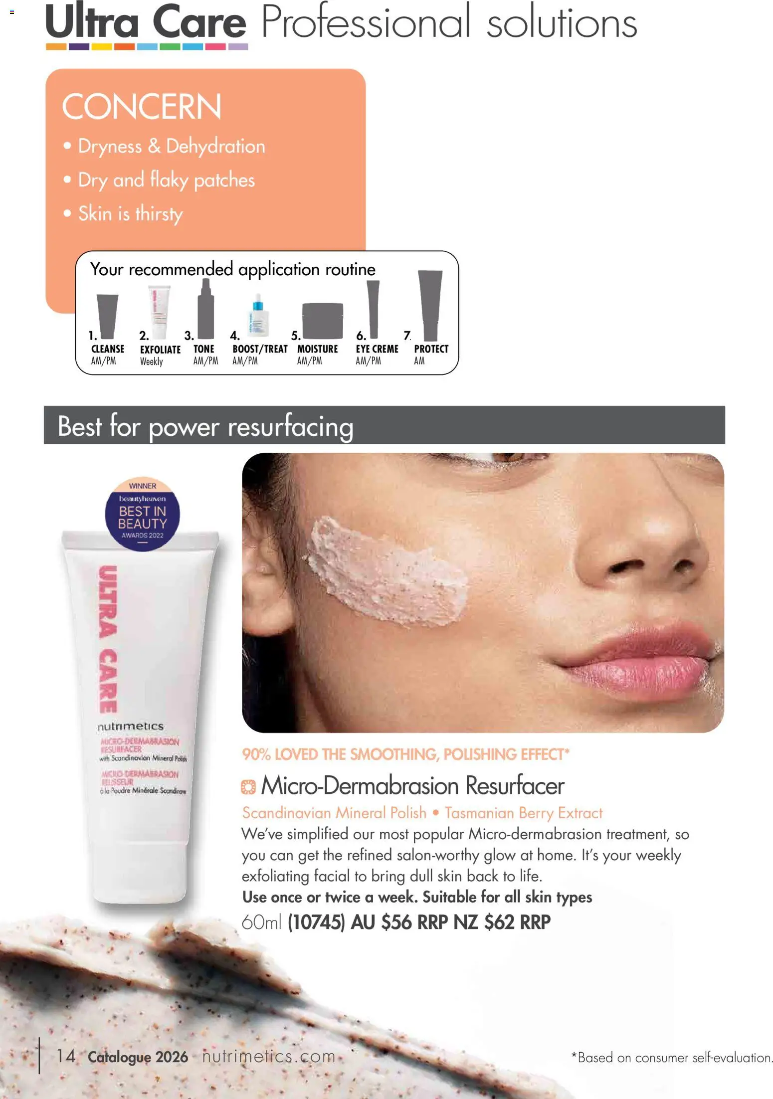 Nutrimetics catalogue - valid from 01.01.2026 | Page: 14 | Products: Polish, Dryness