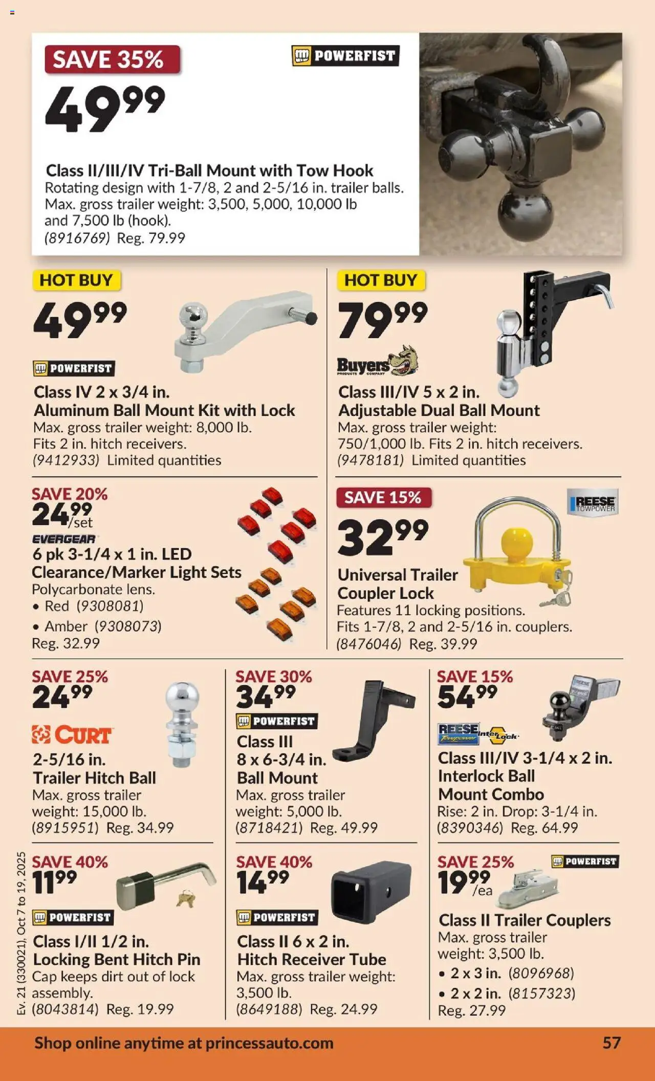 Princess Auto flyer valid from 07.10.2025 | Page: 63 | Products: Cap