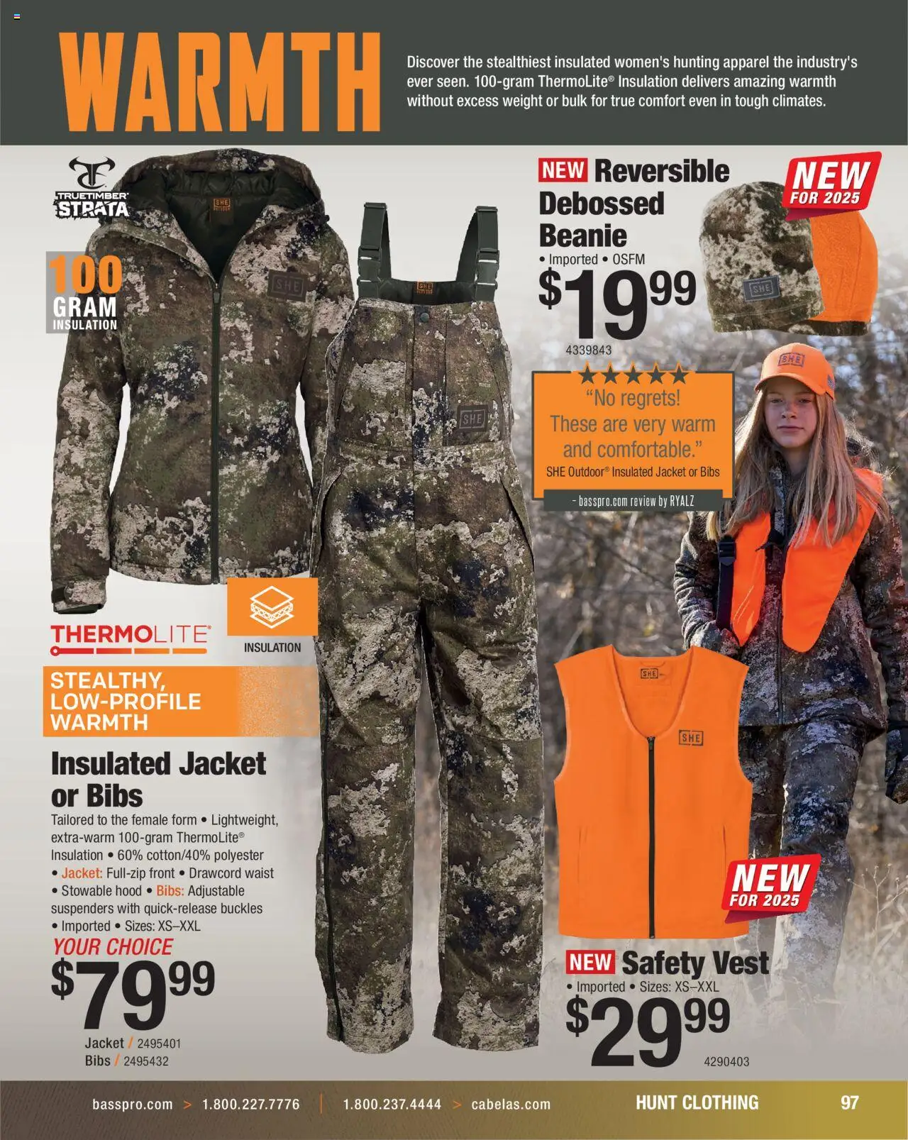 Cabela's Hunting Master 25 - valid from 11.08.2025 | Page: 97 | Products: Vest, Jacket, Weight