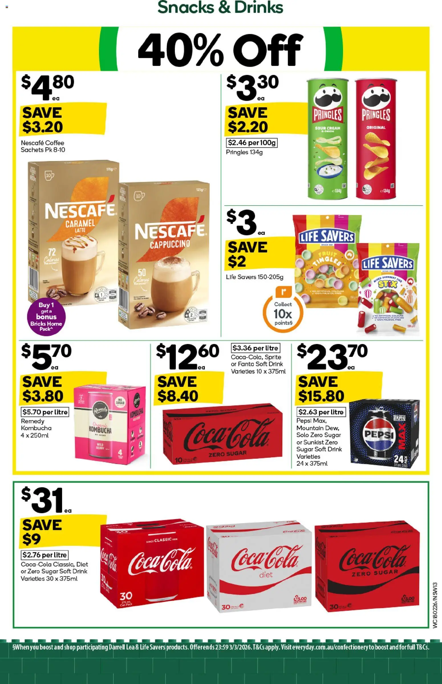 Woolworths catalogue - valid from 18.02.2026 | Page: 11 | Products: Coffee, Sour cream, Cream, Sugar