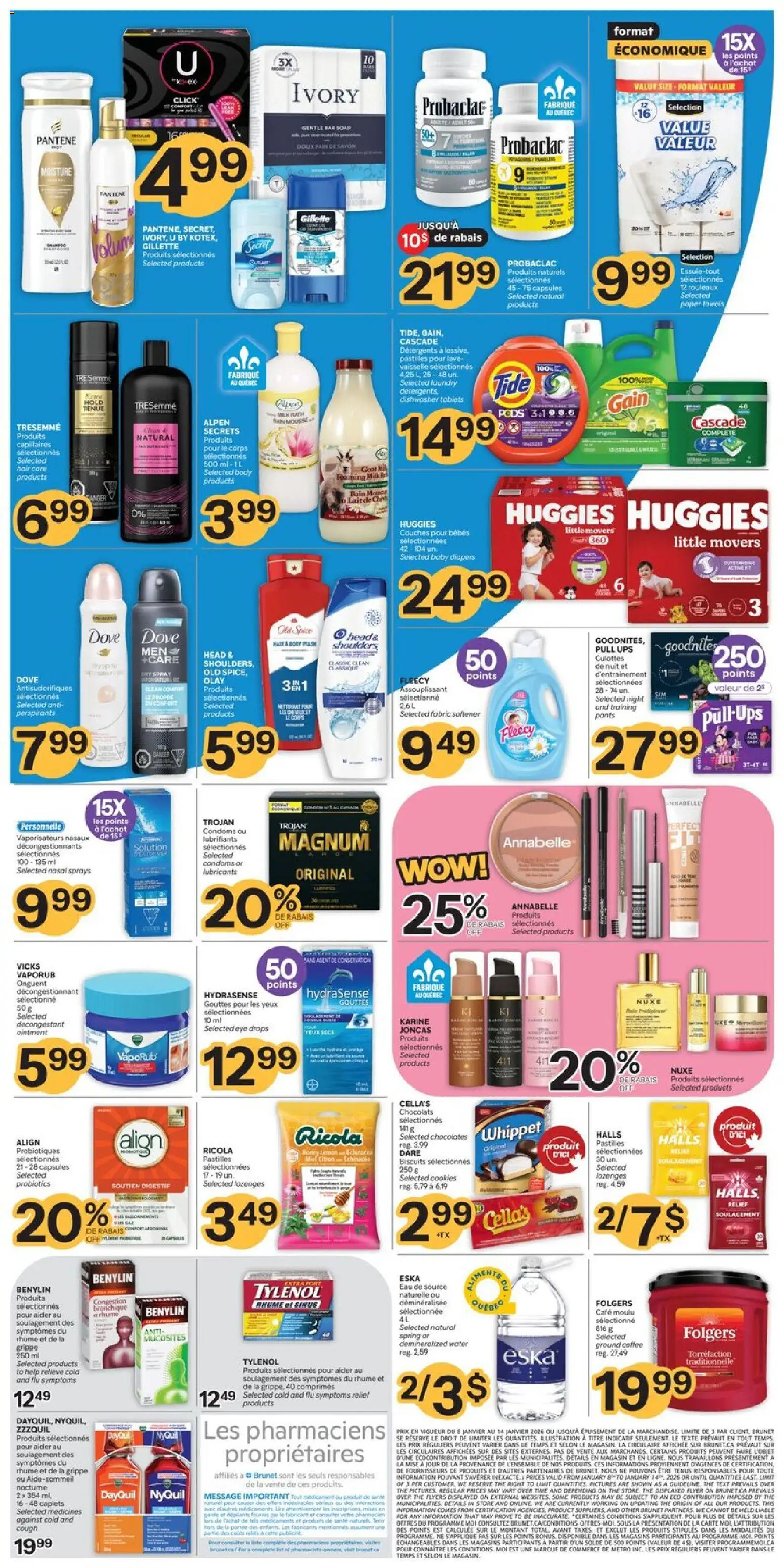 Brunet flyer valid from 08.01.2026 | Page: 2 | Products: Fabric softener, Coat, Coffee, Pants