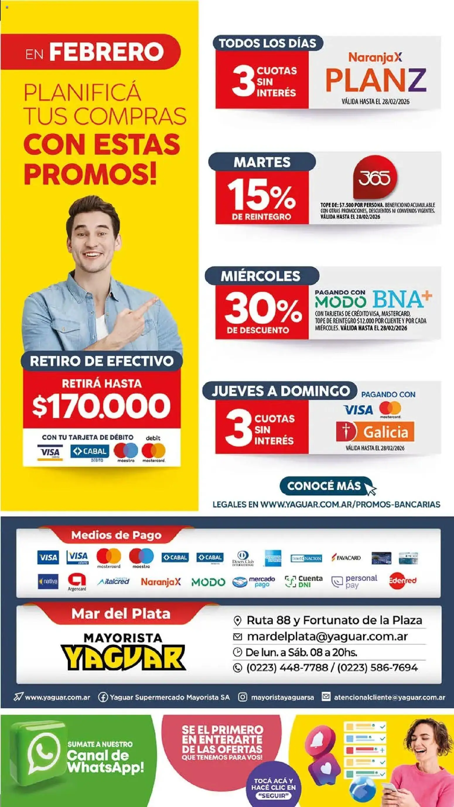 Yaguar - Oferta Semanal Mar del Plata │ válido desde el 16.02.2026 | Página: 15