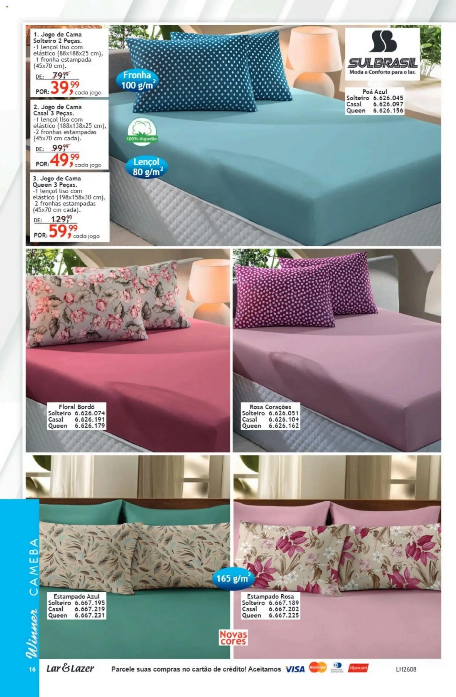 Quatro Estações Folheto - válido de 01.01.2026 | Página: 16 | Produtos: Jogo de cama, Cama, Poá, Fronha