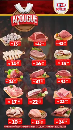 Dovale - Ofertas do Açougue - Pré-Visualização do folheto da loja Dovale, válido de 22.01.2026