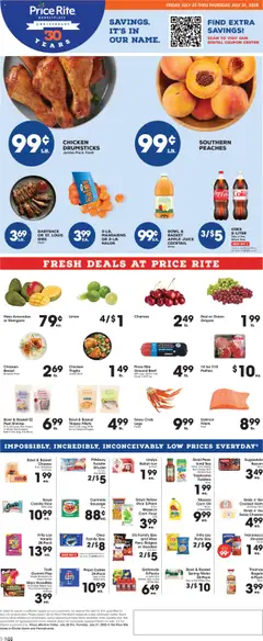 Preview of Price Rite weekly ads valid from 25.07.2025