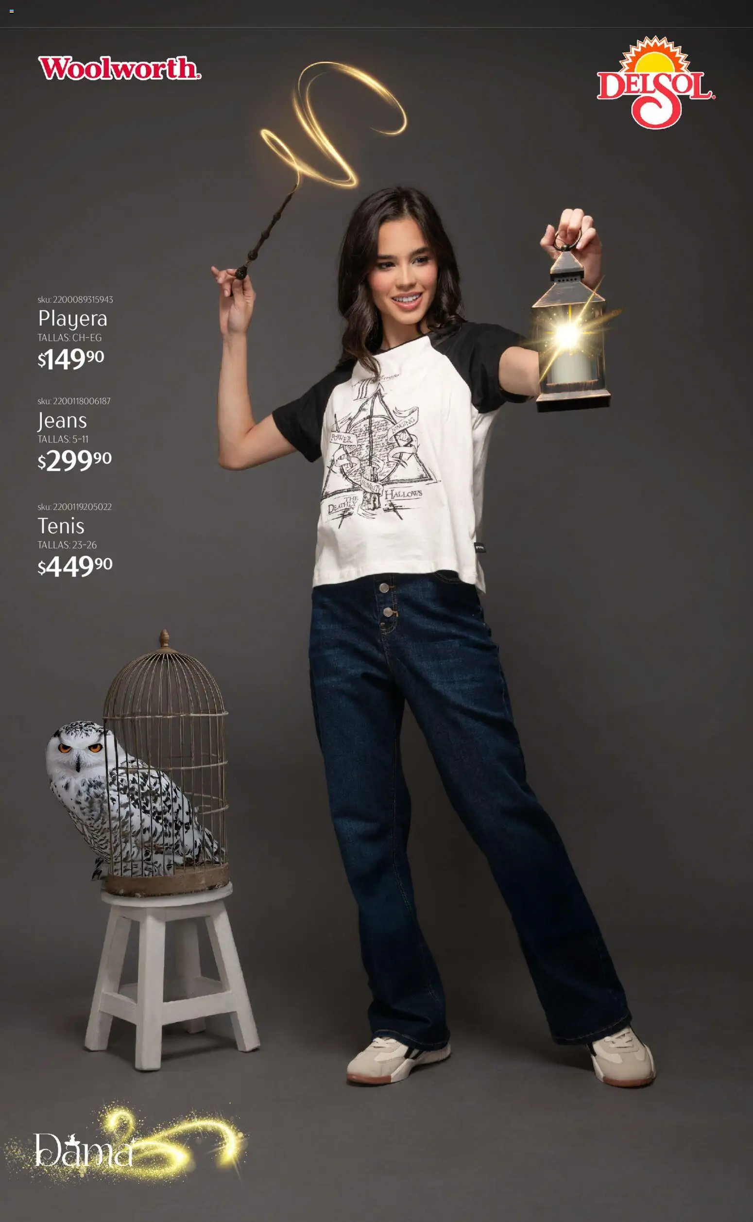 Nuevas ofertas de Del Sol y Woolworth válidas en toda la República Mexicana desde el 04.12.2025. ¡Encuentra las mejores ofertas en Del Sol y Woolworth catálogo Harry Potter! | Página: 4