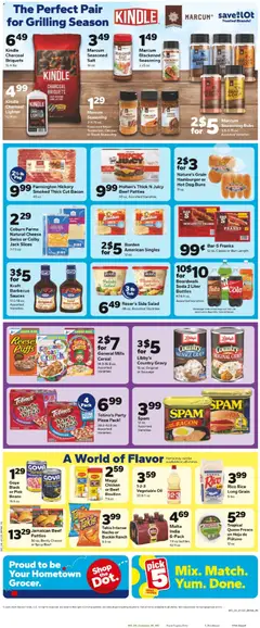 Preview of Save a Lot weekly ads valid from 08.04.2026 | Page: 2 | Products: Beer, Beef, Salt, Lighter